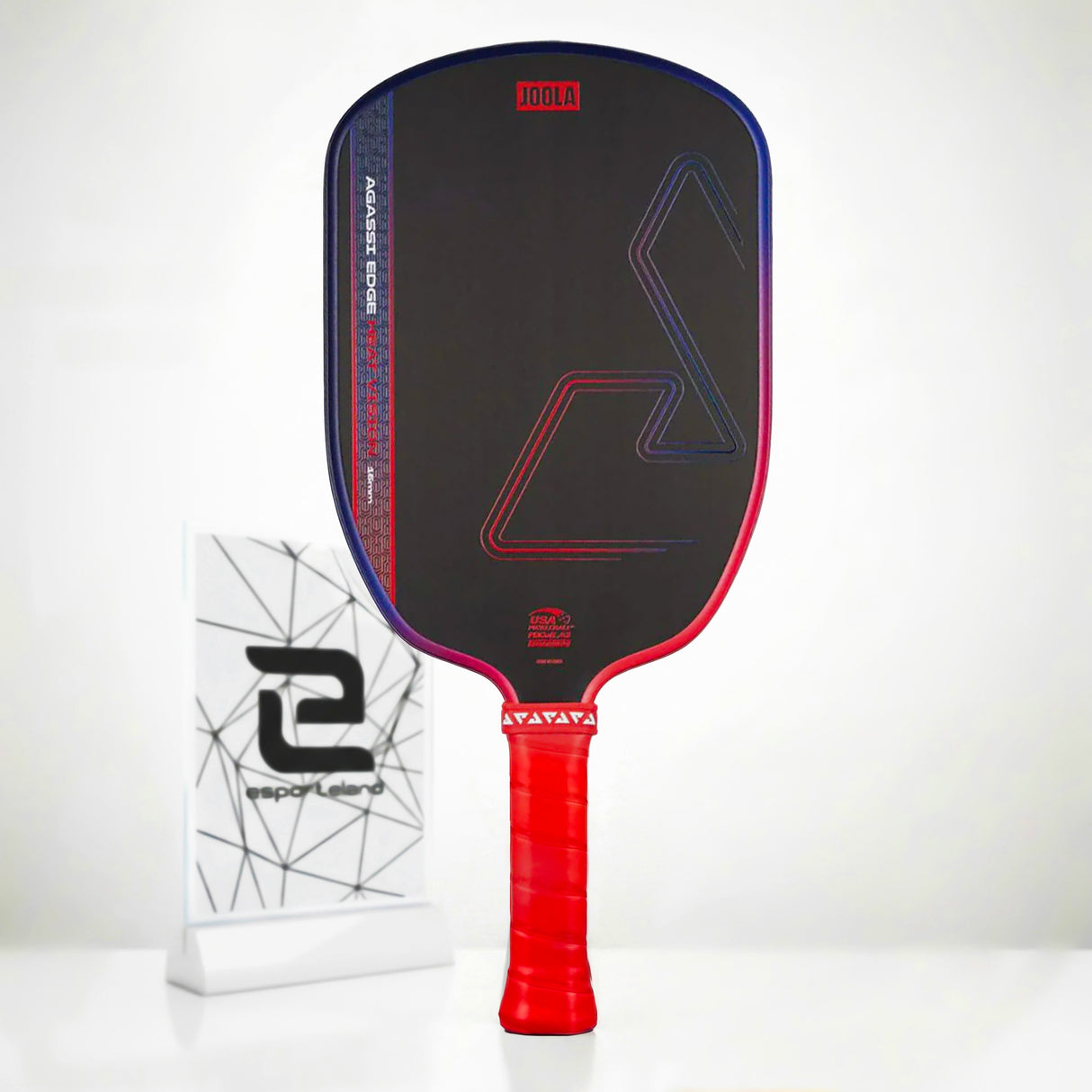 Raquete de Pickleball Joola Agassi Edge Heat Vision16mm