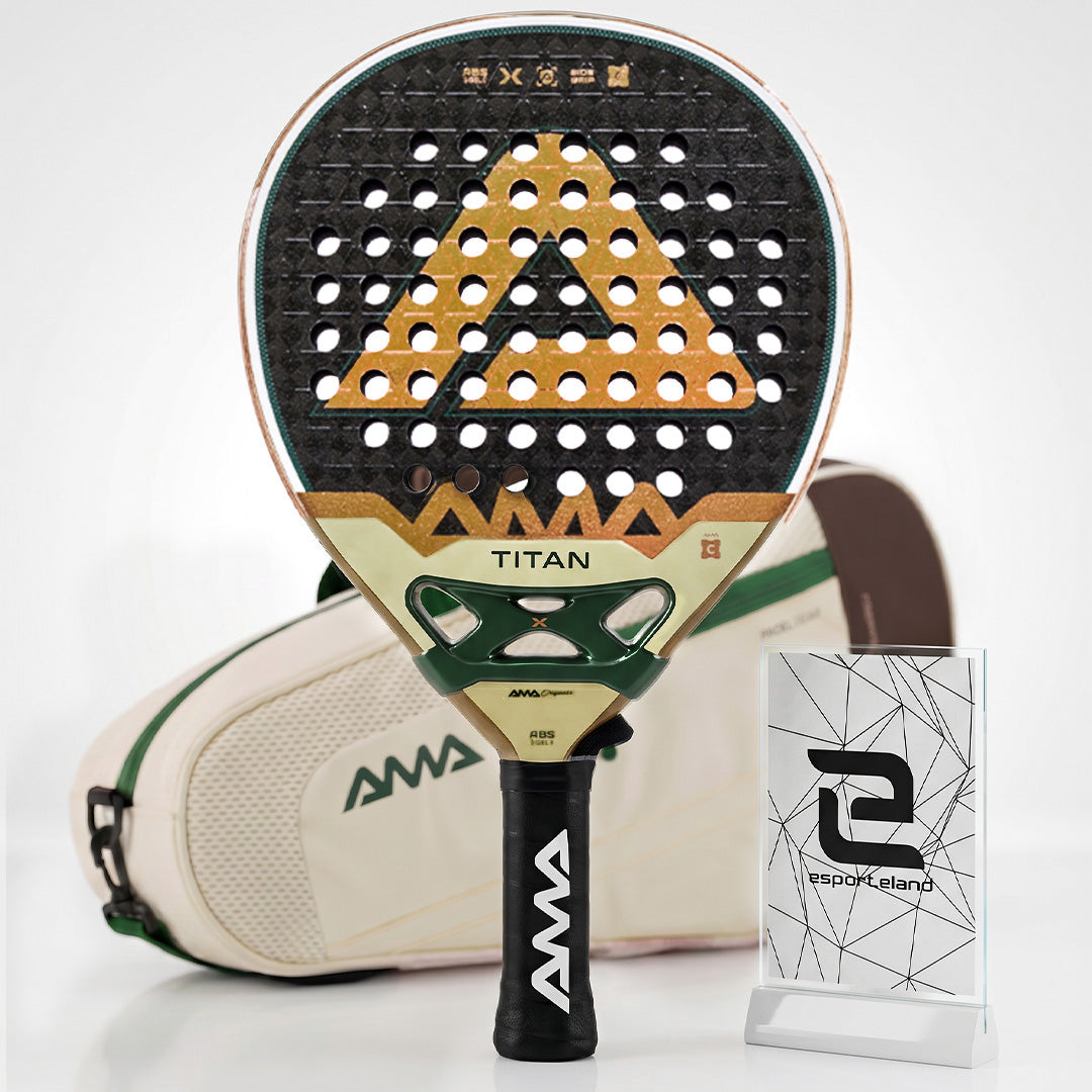Raquete de Padel AMA Sport - Linha Euro Pro Titan