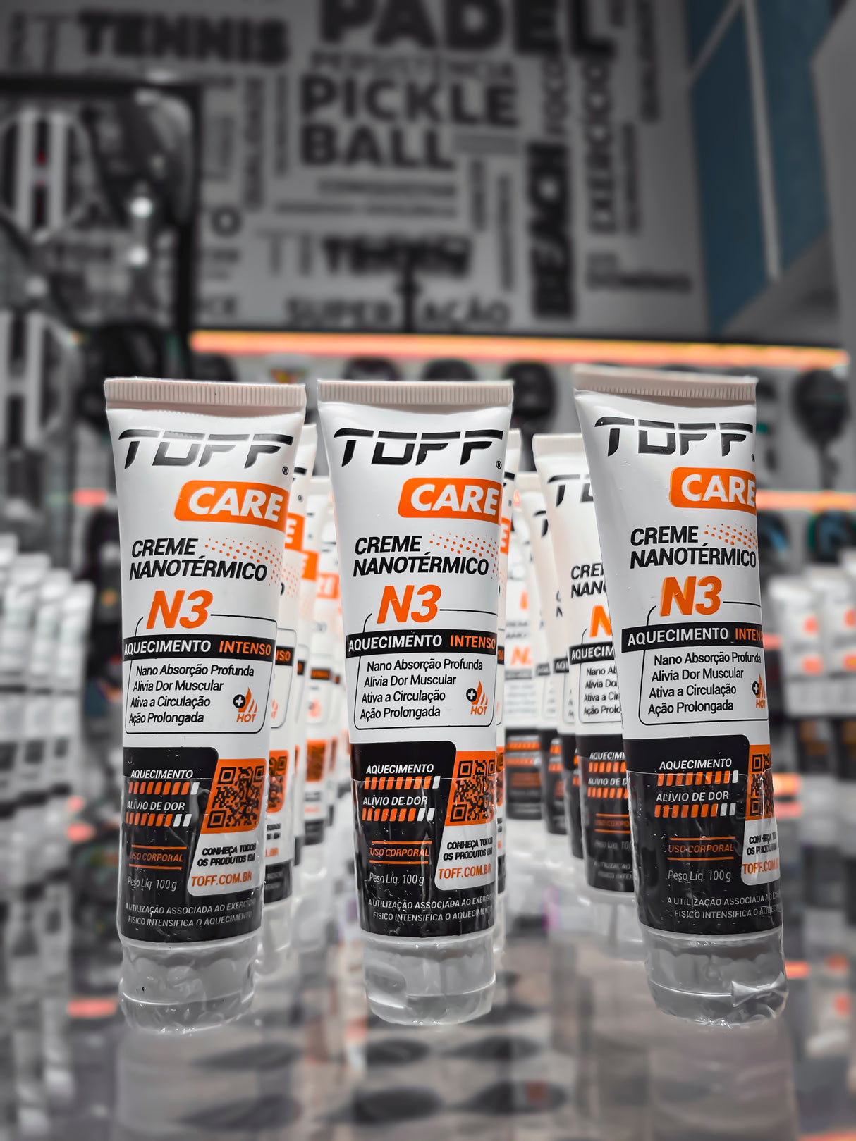 Toff Creme Nanotérmico N3 Alivio Muscular Ativa Circulação