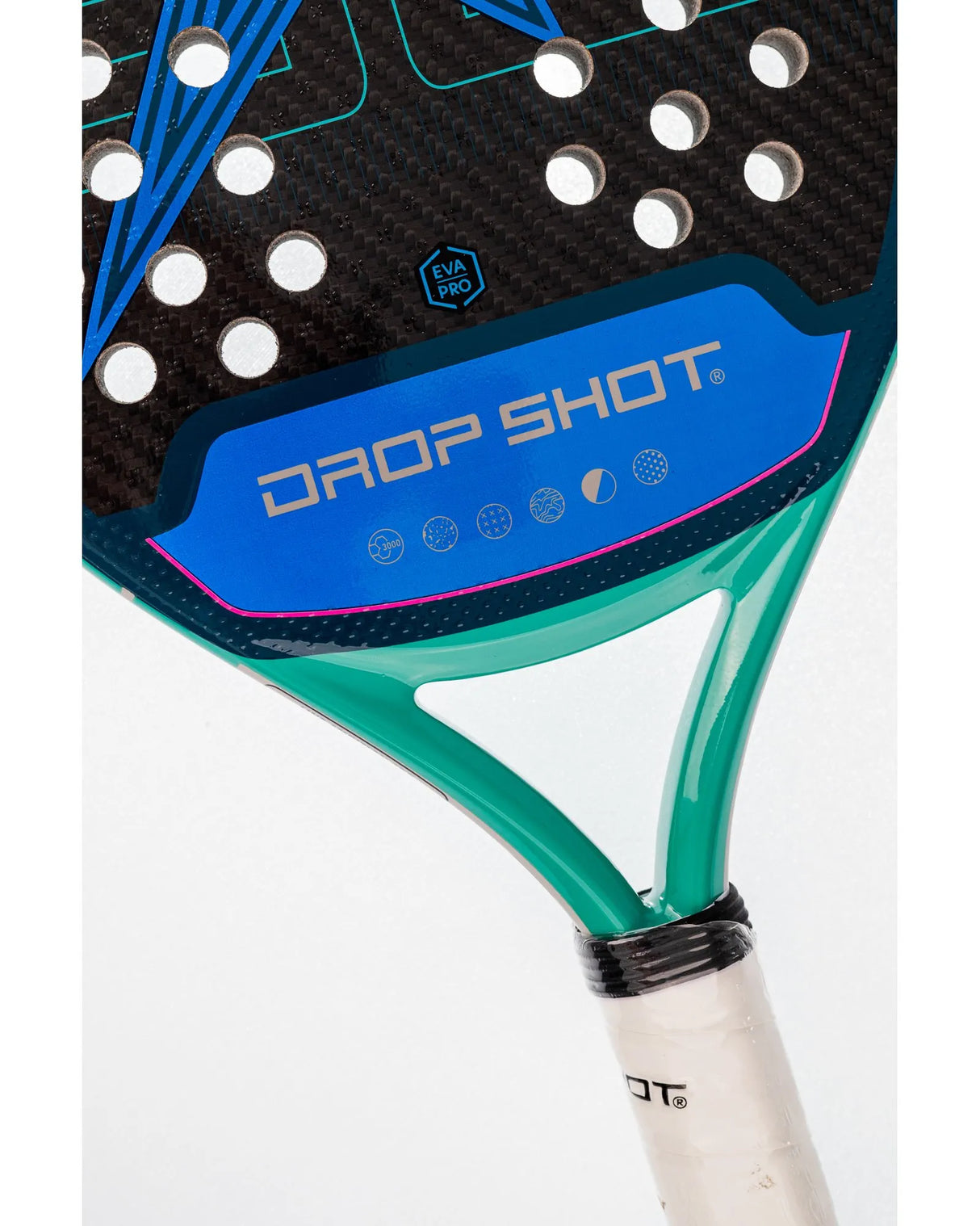 Raquete de beach tennis DROP SHOT PREMIUM PRO 2.0 BT 2024