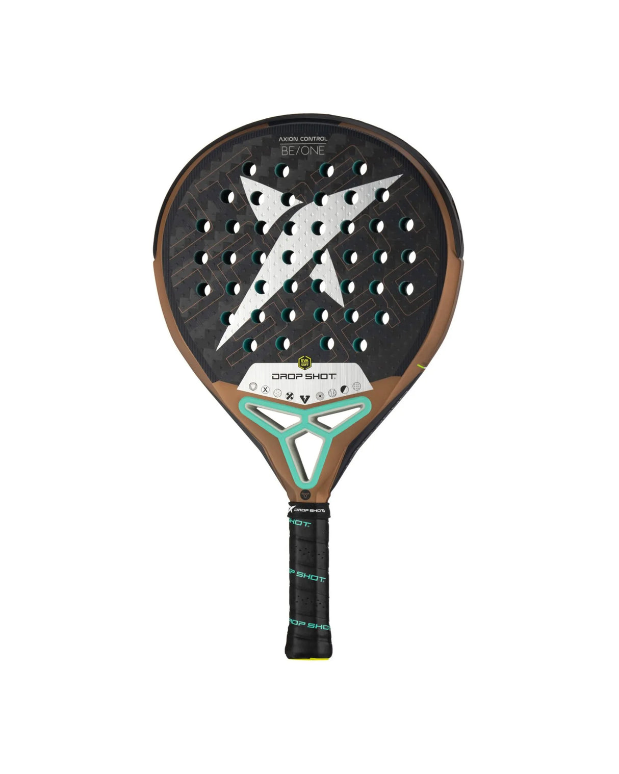 Raquete de padel DROP SHOT AXION CONTROL Joe Sanz 18K 2024