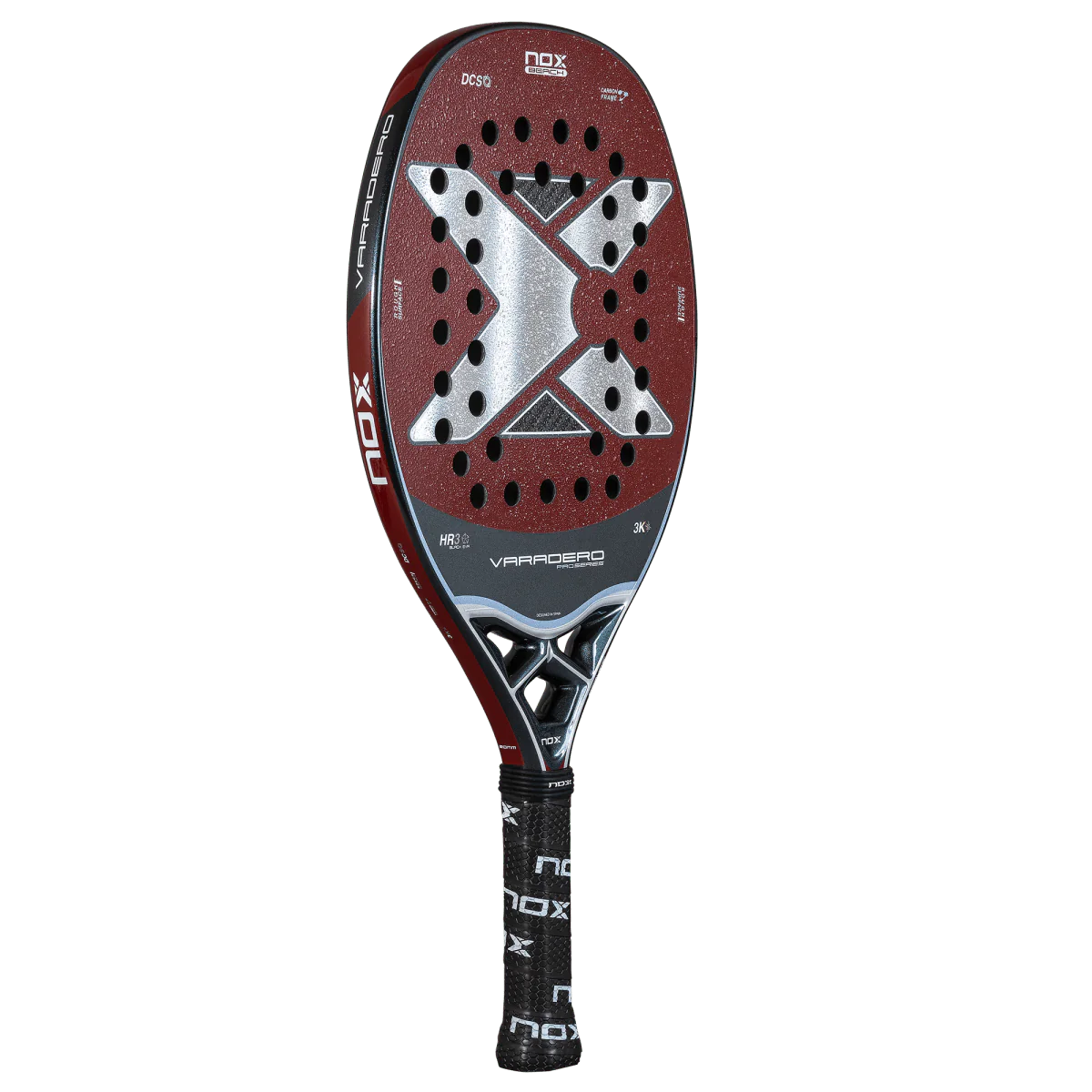 Raquete de Beach Tennis Nox Varadero Carbono 3K +Brindes