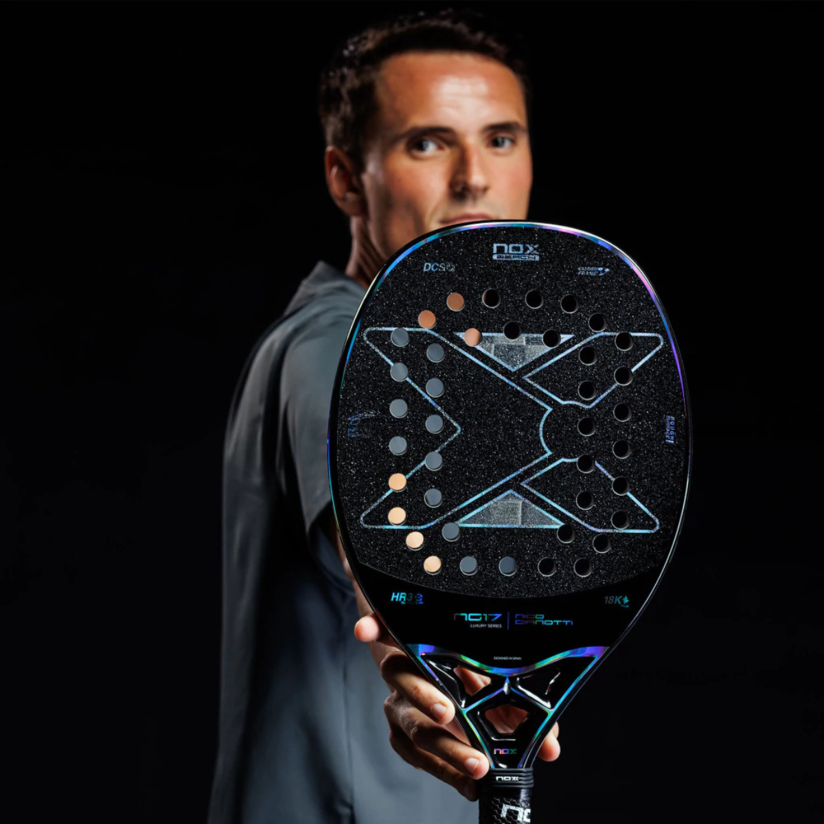 Raquete de Beach Tennis NG17 Nova by Nico Gianotti +Brindes