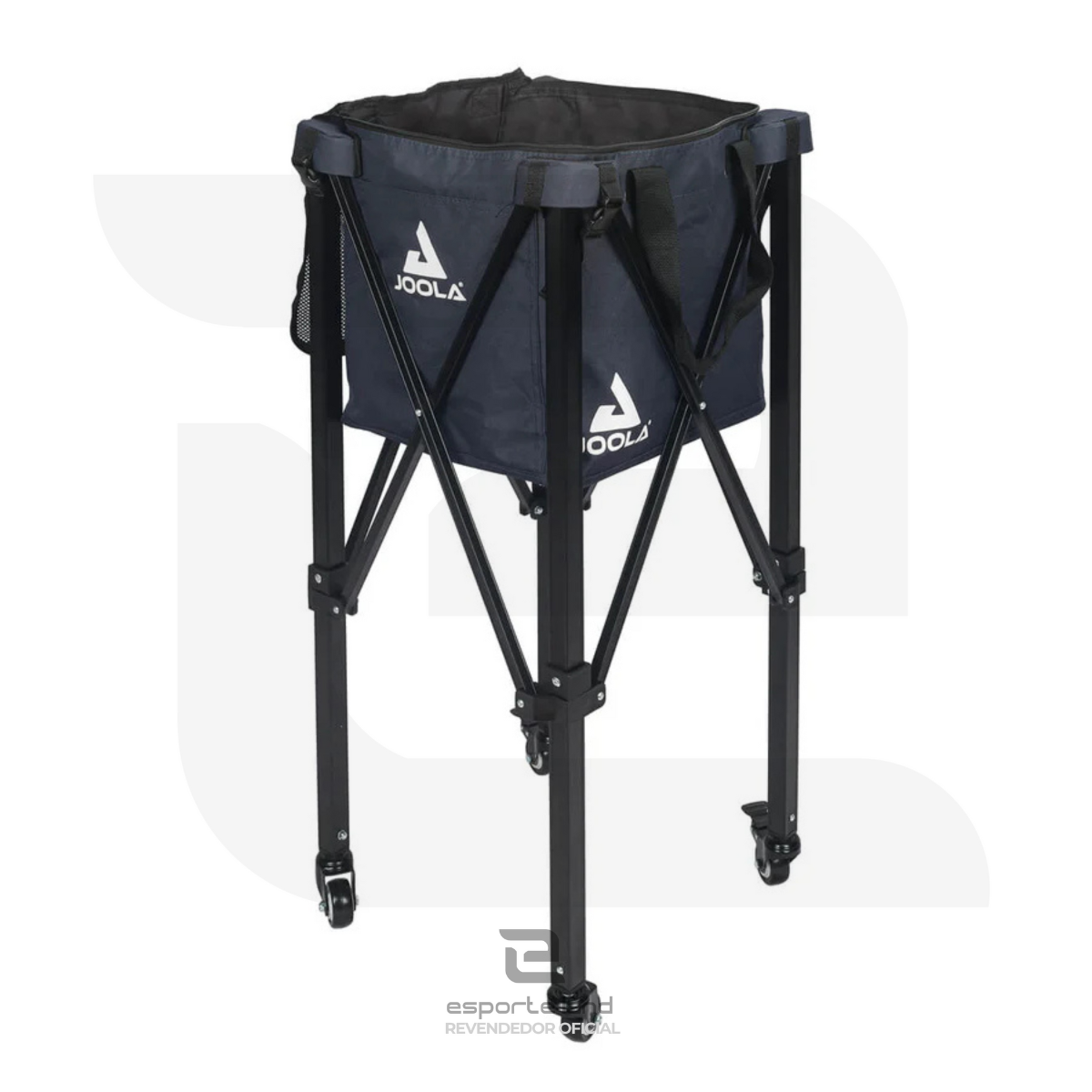 Cesto Carrinho Bolas Joola Pickleball Rodinhas Reforçado 360
