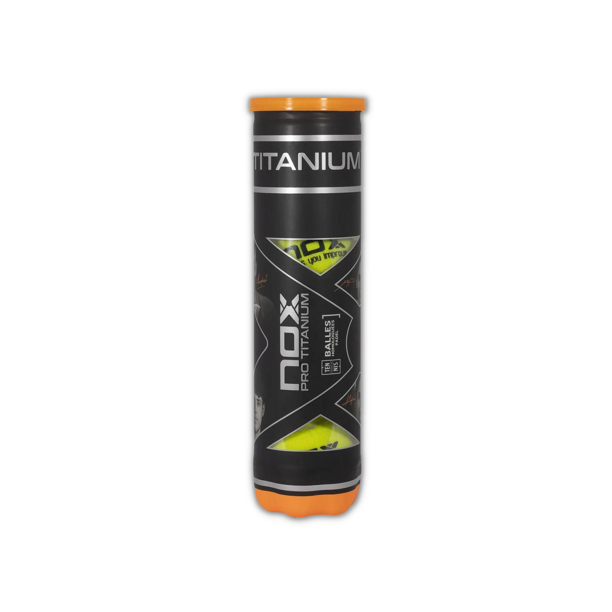 BOLAS DE PADEL NOX TUBOS COM 4 BOLAS