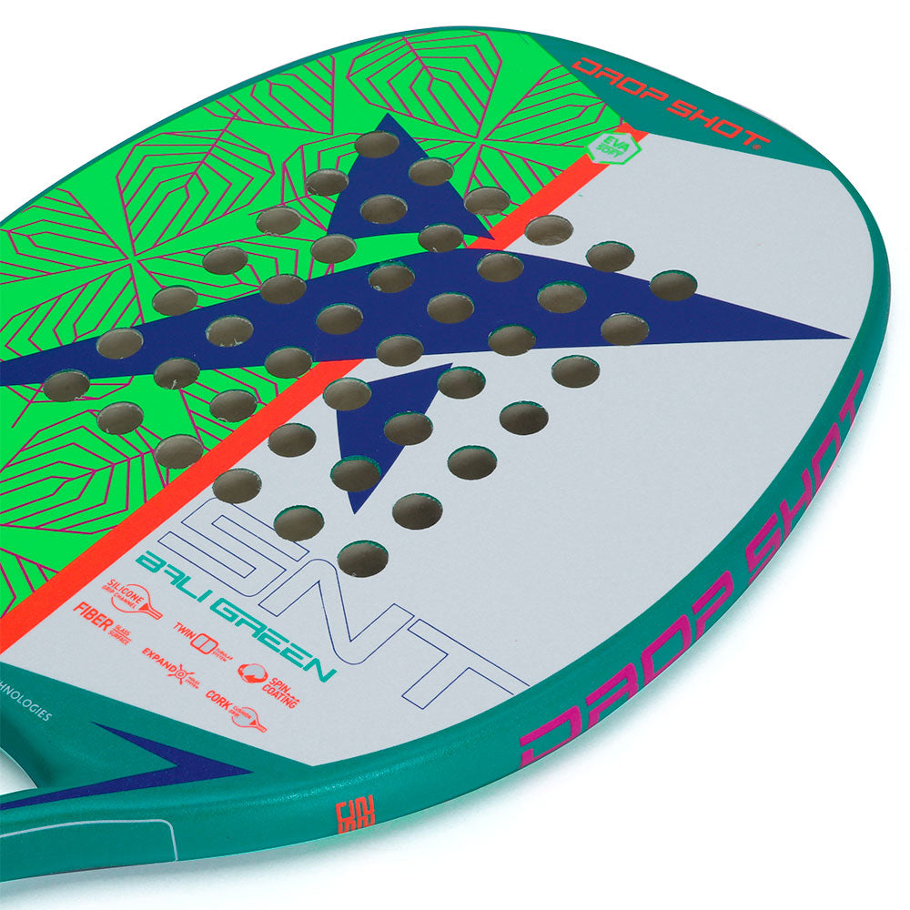 Raquete de beach tennis DROP SHOT BALI GREEN BT