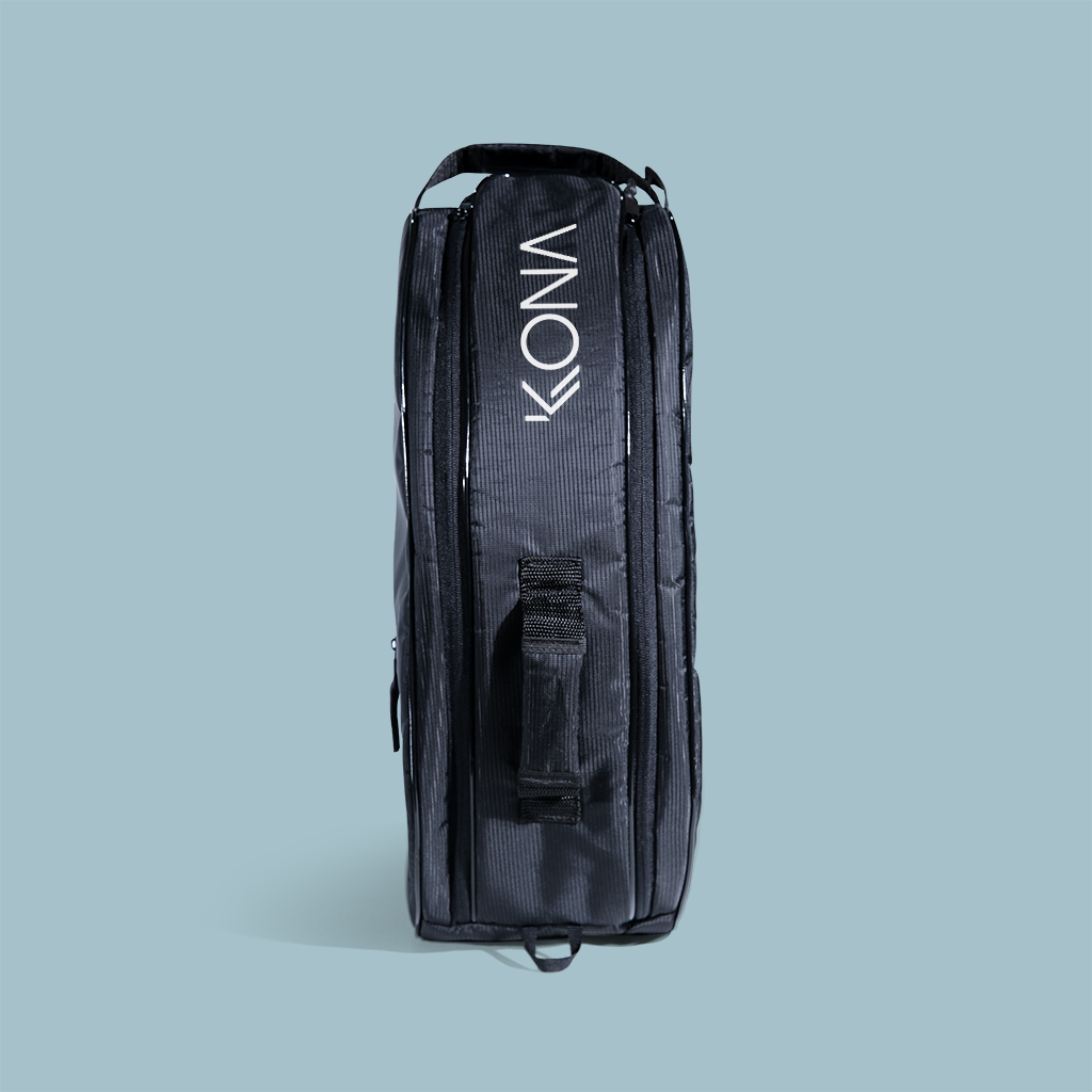 Raqueteira KONA BASIC - Preto/Branco