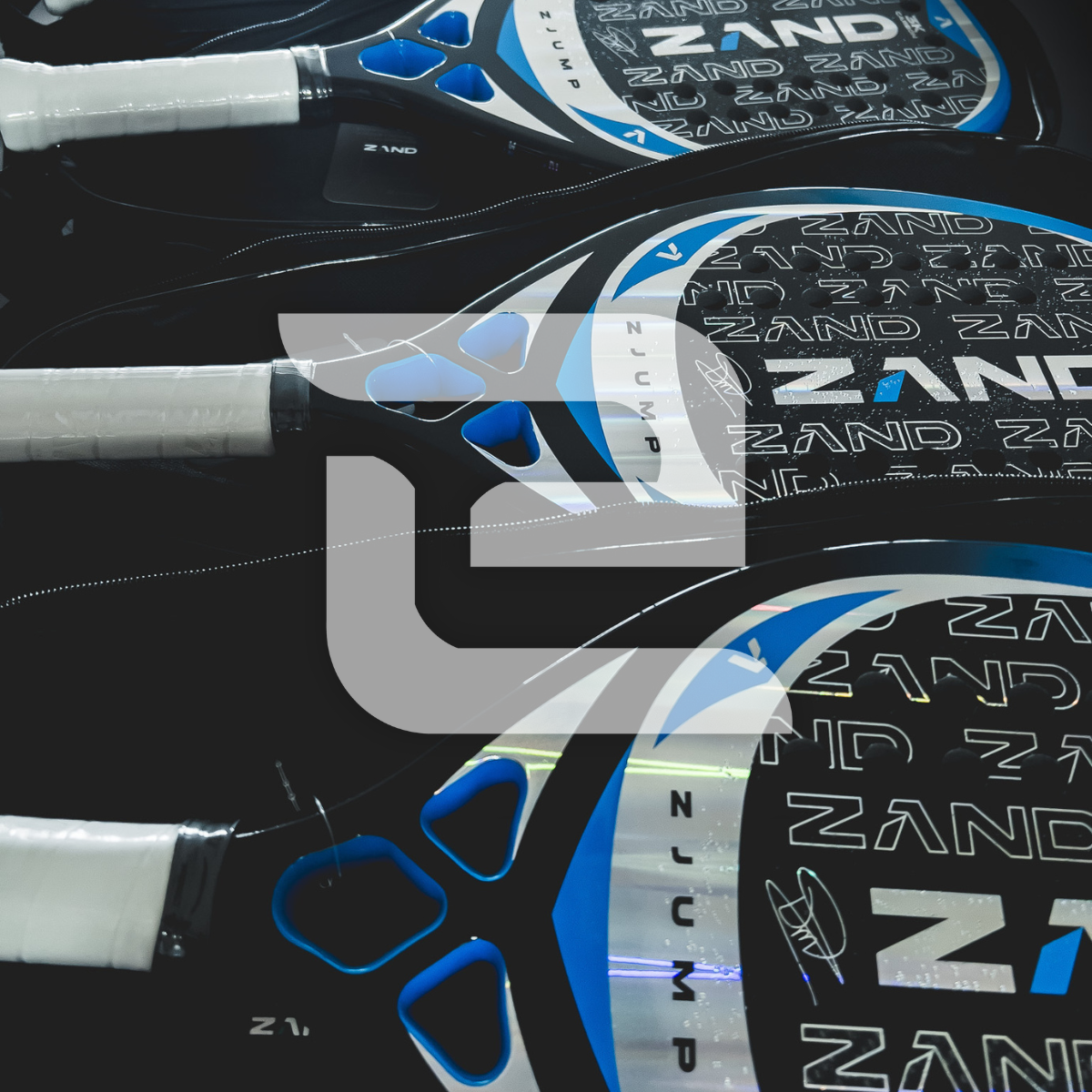 Raquete de Beach Tennis Zand Z Jump Daniel Mola 3K +Brindes