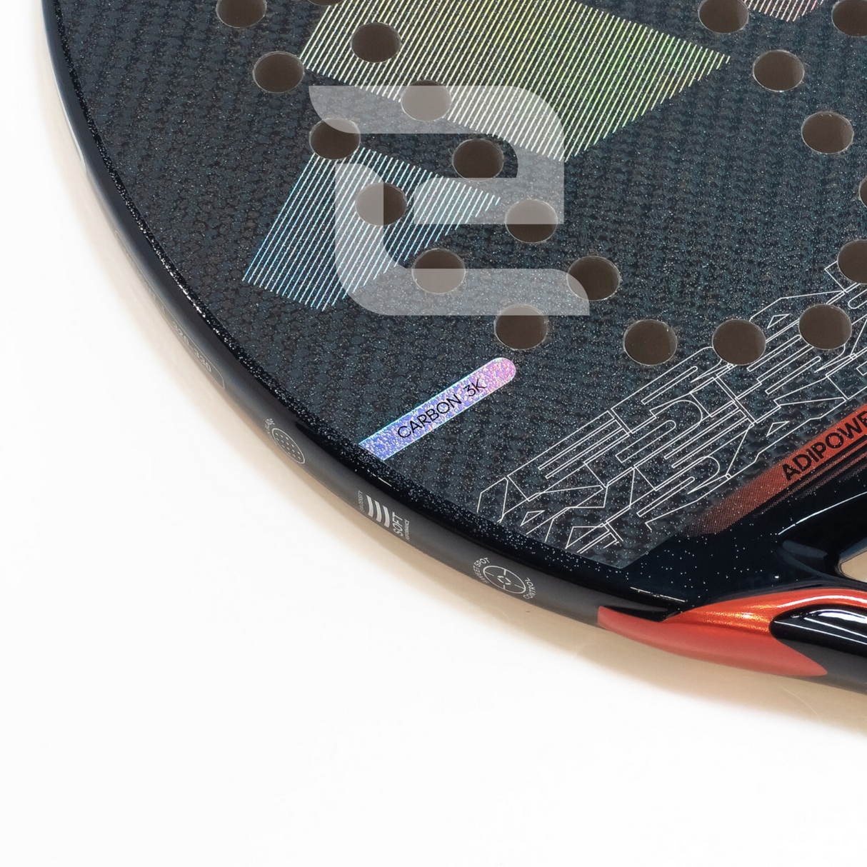 Raquete de Beach Tennis Adidas Adipower Carbon 3.3 H31 3K