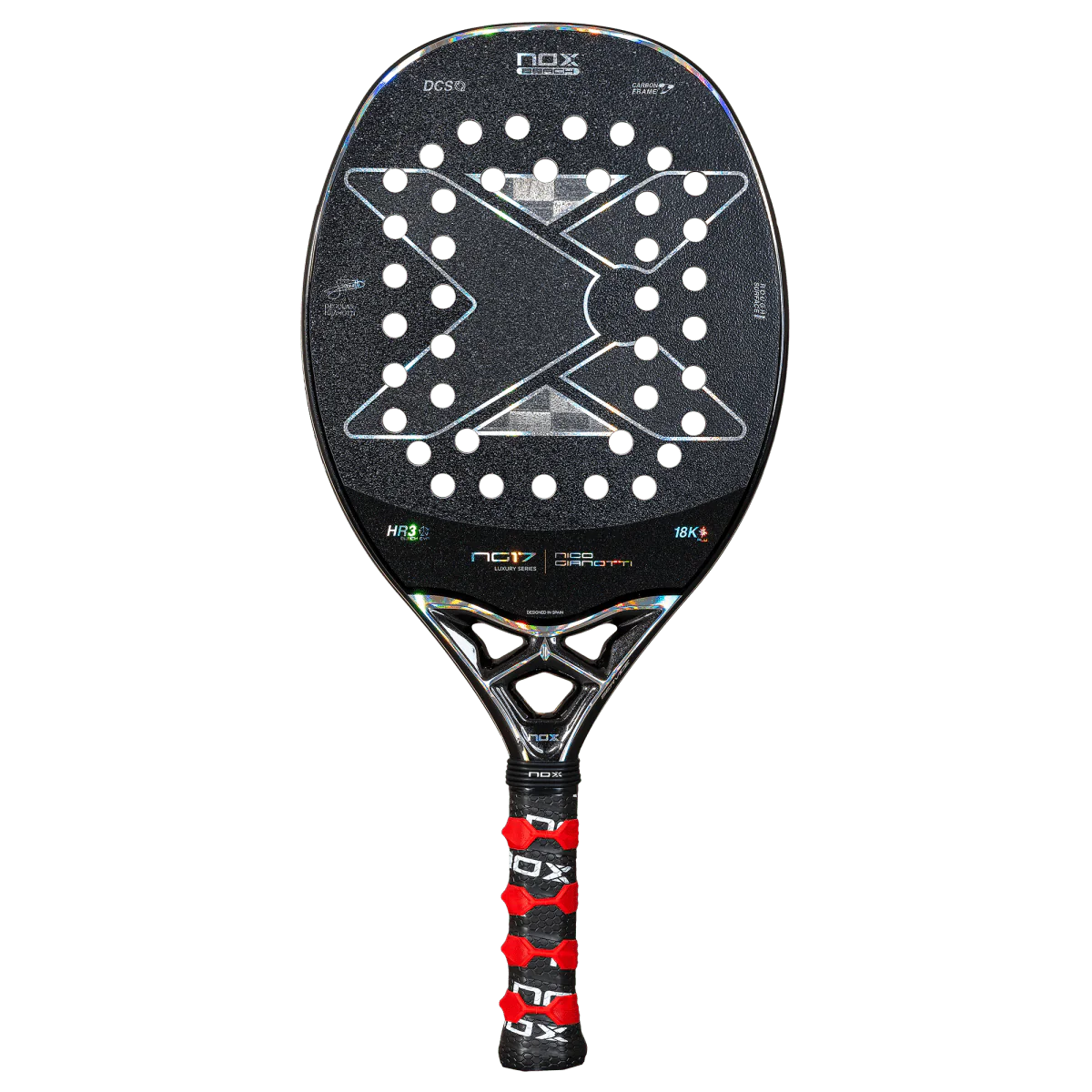 Raquete de Beach Tennis NG17 Nova by Nico Gianotti +Brindes