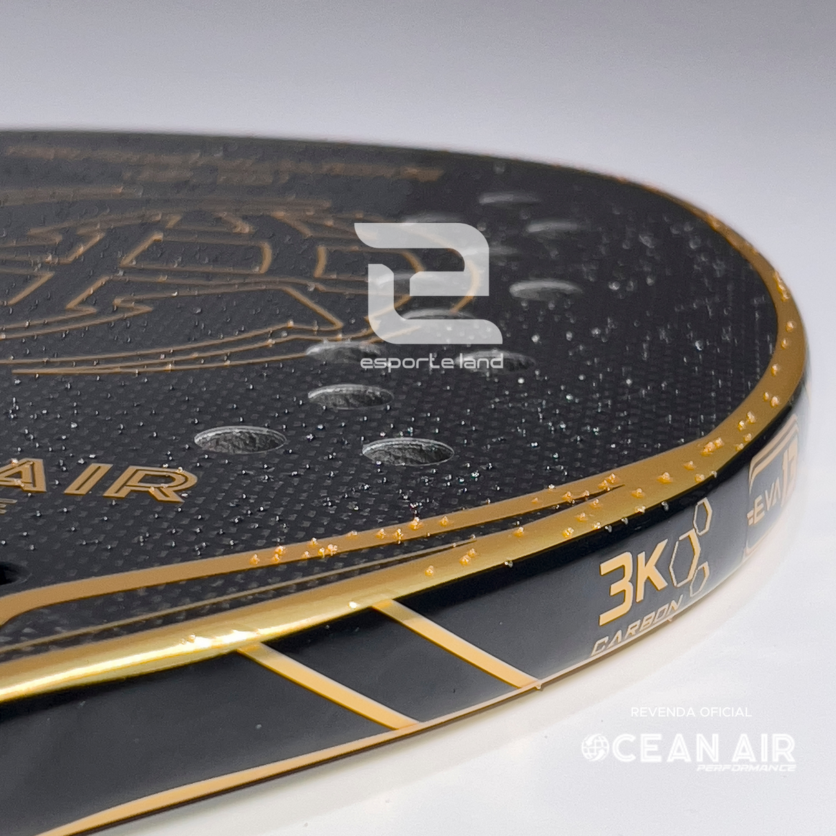 RAQUETE DE BEACH TENNIS OCEAN AIR GRENADE 6.0 CARBONO 3K