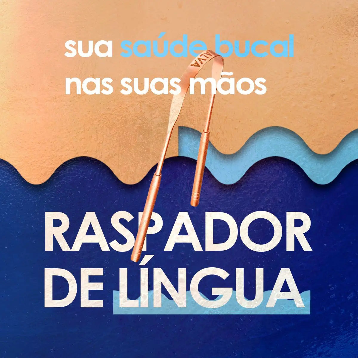 RASPADOR DE LINGUA ALVA