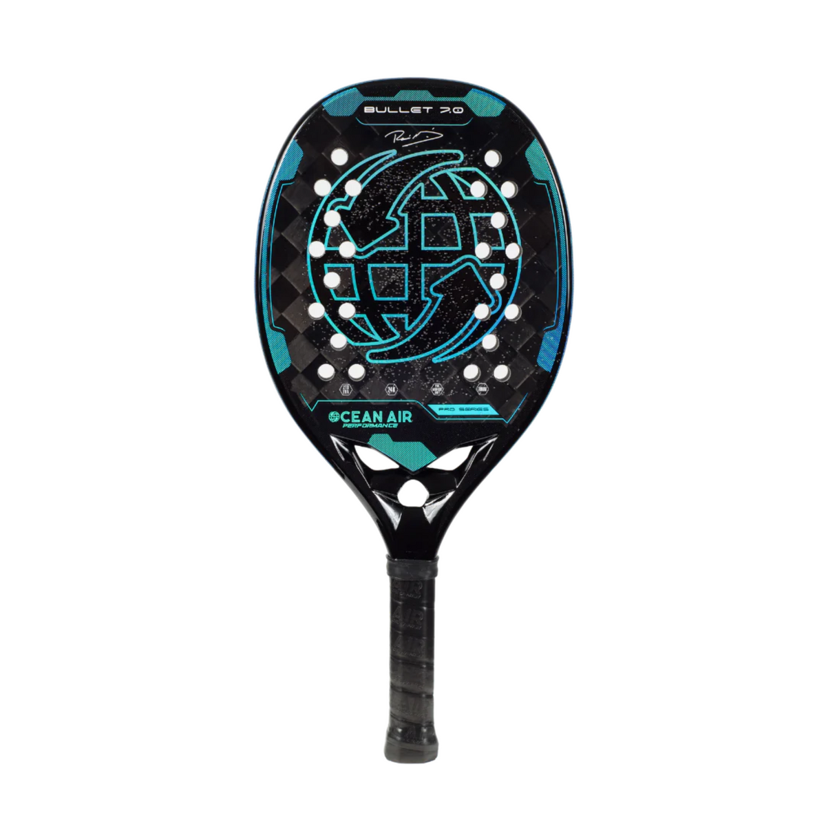 Raquete de Beach Tennis Ocean Air Bullet 7.0 2025 – Esporte Land