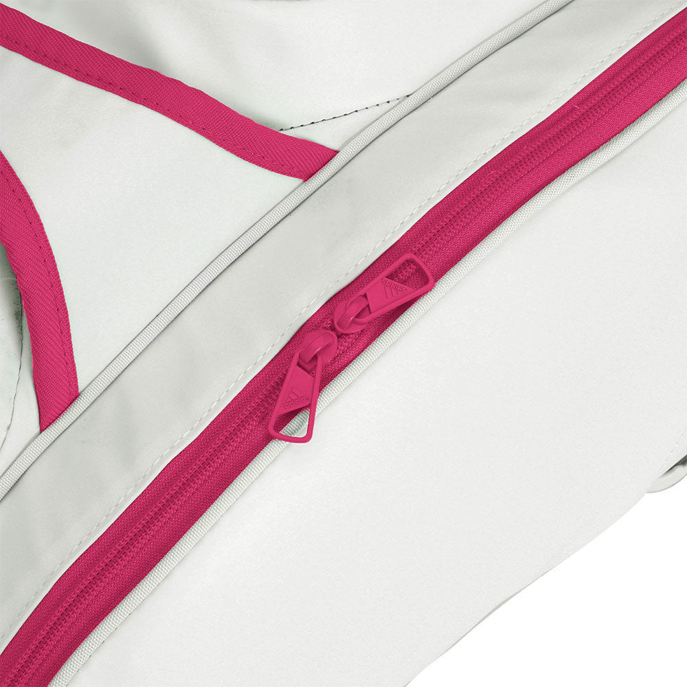 RAQUETEIRA ADIDAS MULTIGAME BEACH TENNIS E PADEL BRANCO/ROSA