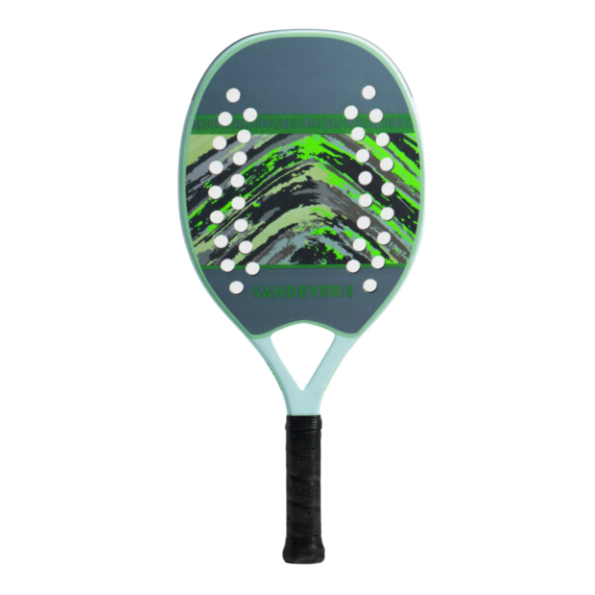 Raquete de Beach Tennis Sandever Control Carbono 12K Verde