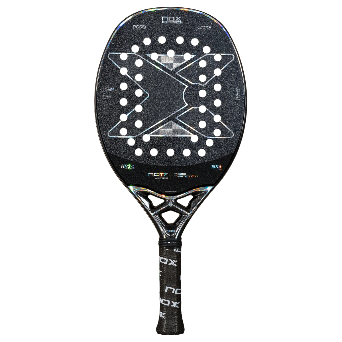 Raquete de Beach Tennis NG17 Nova by Nico Gianotti +Brindes