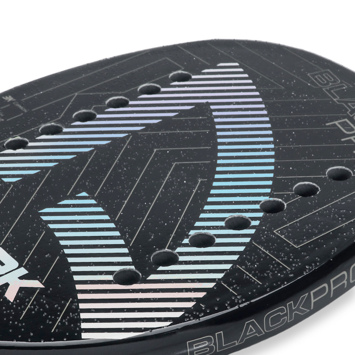 Raquete Beach Tennis Shark Black Pro 2023 Carbono 3k