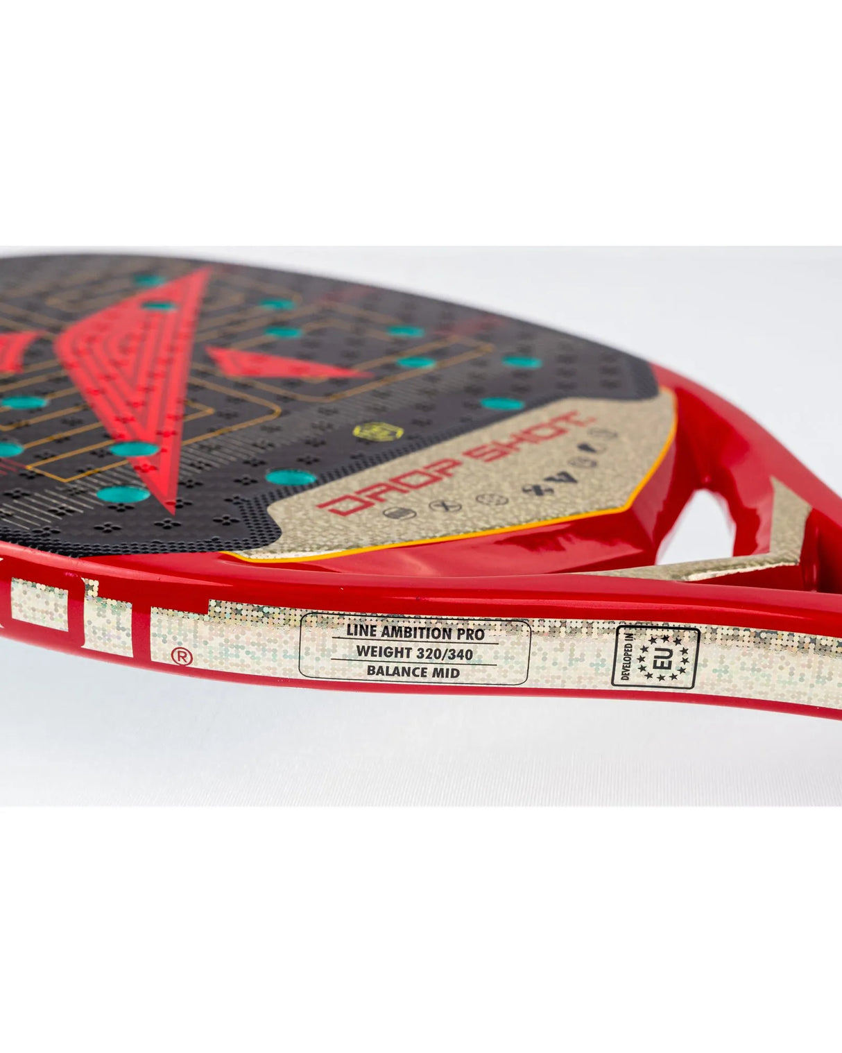 Raquete de beach tennis DROP SHOT EXCALIBUR PRO 1.0 BT