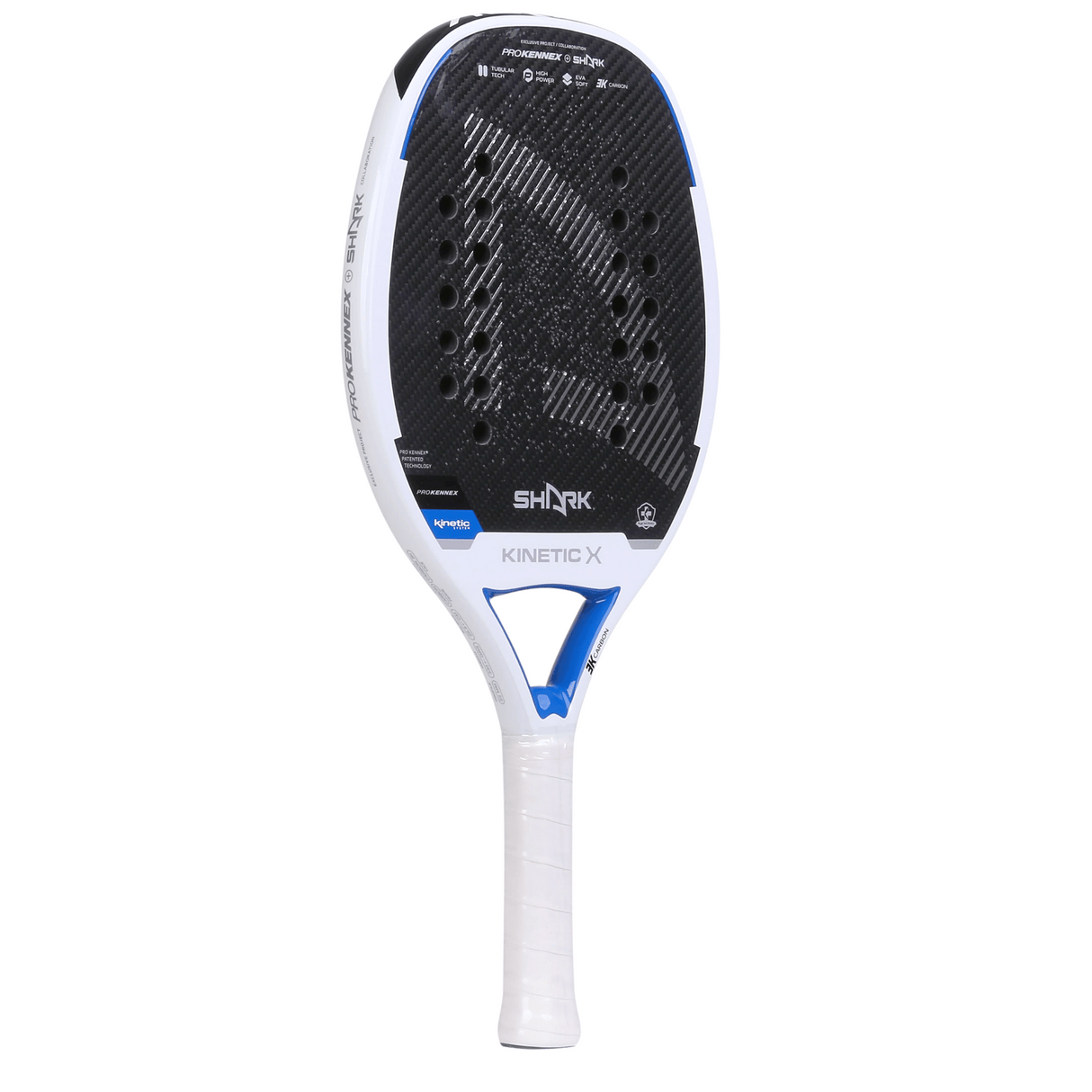 RAQUETE DE BEACH TENNIS SHARK KINETIC X BLUE
