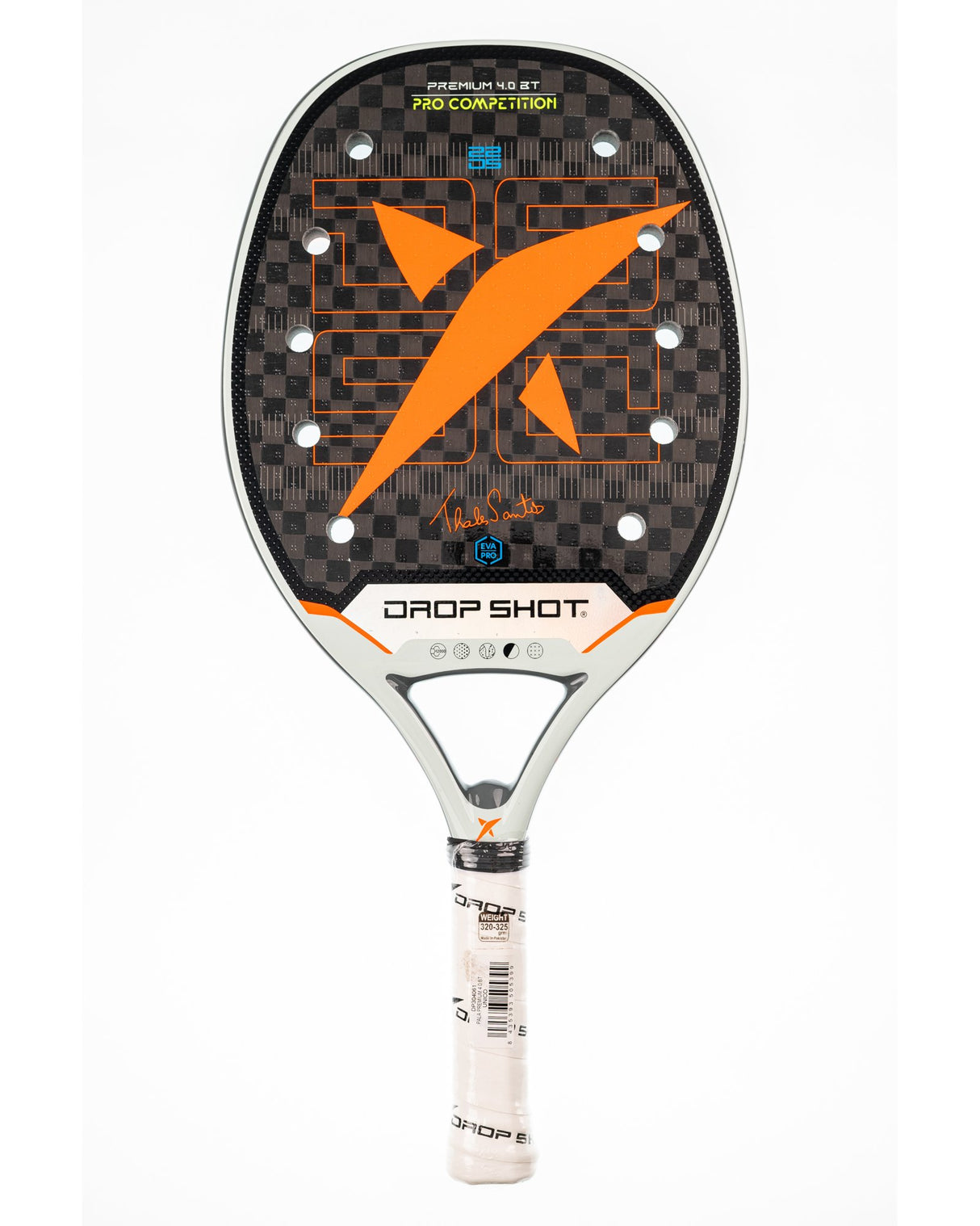 Raquete de beach tennis DROP SHOT PREMIUM 4.0 BT THALES SANTOS 2024