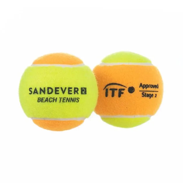 Bola de Beach Tennis Sandever Btb 900S Caixa com 72 Unidades