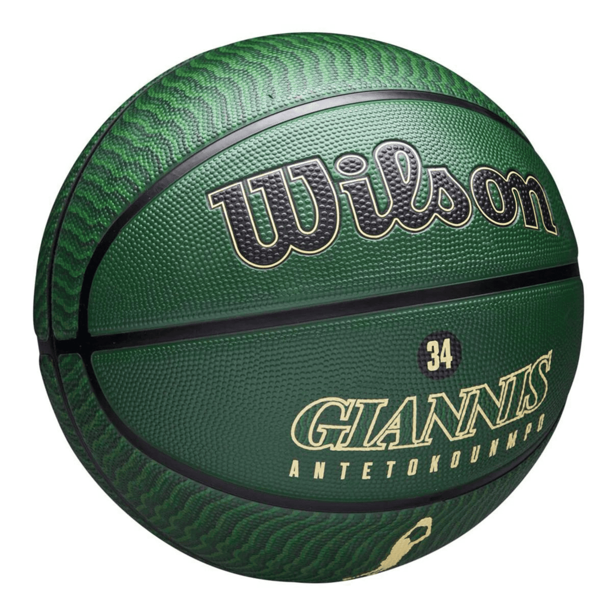 BOLA BASQUETE WILSON GIANNIS MILWAUKEE BUCKS NBA ICON SIZE 7