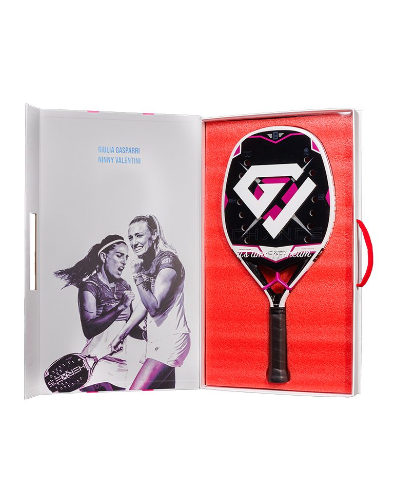 RAQUETE DE BEACH TENNIS HEROES CHANCE BOX EDIÇÃO LIMITADA