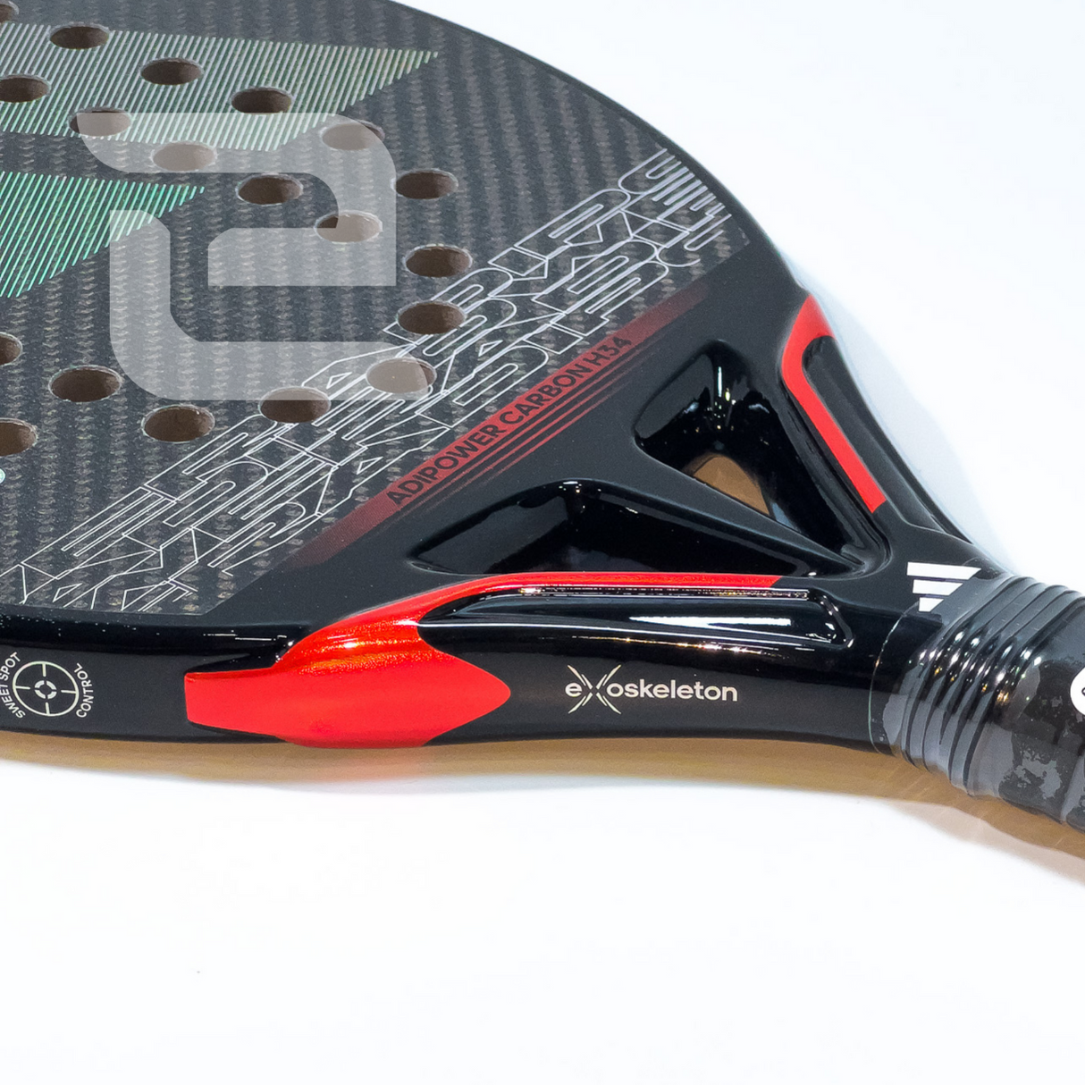 Raquete de Beach Tennis Adidas Adipower Carbon 3.3 H31 3K