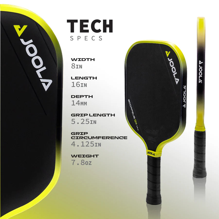 Raquete de Pickleball JOOLA Scorpeus Anna Bright 3S 14MM