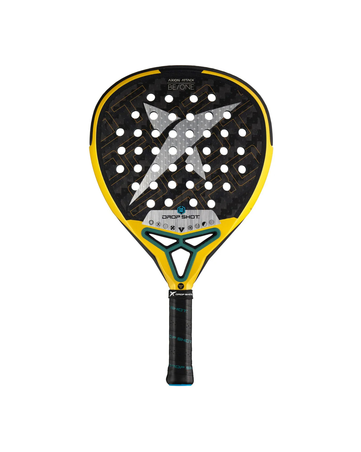 Raquete de padel DROP SHOT AXION ATTACK Joe Sanz 18K 2024