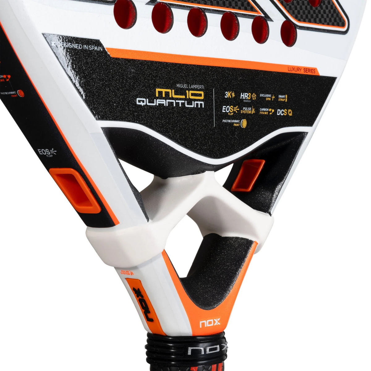 Raquete de Padel Nox Ml10 Quantum 3K Miguel Lamperti