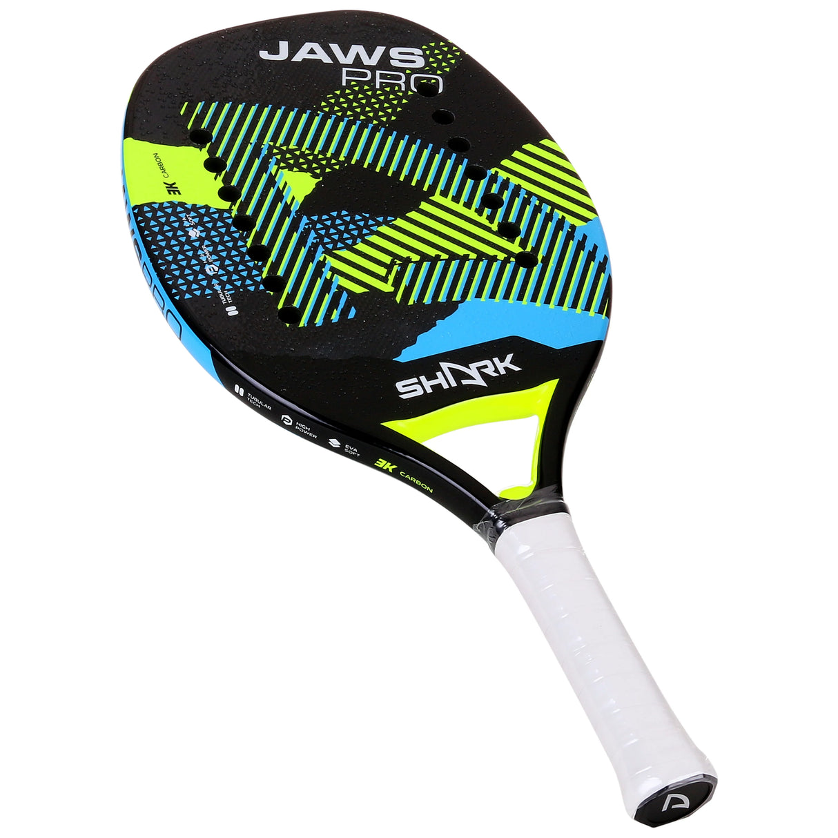 Raquete Beach Tennis Shark Jaws Pro 2024 Carbono 3k