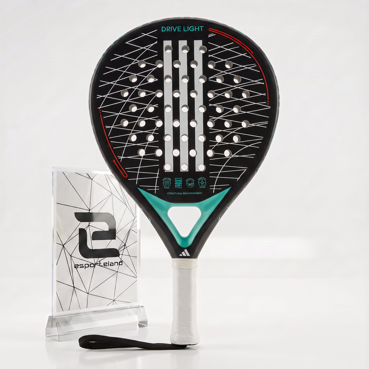 Raquete de Padel Adidas Drive Light 3.3 Leve Custo Benefício