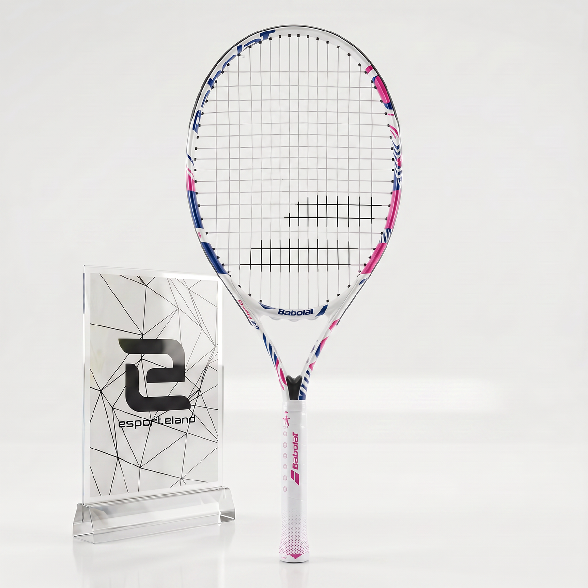 Raquete de Ténis Babolat B-Fly 23 (Júnior) - Branco/Rosa
