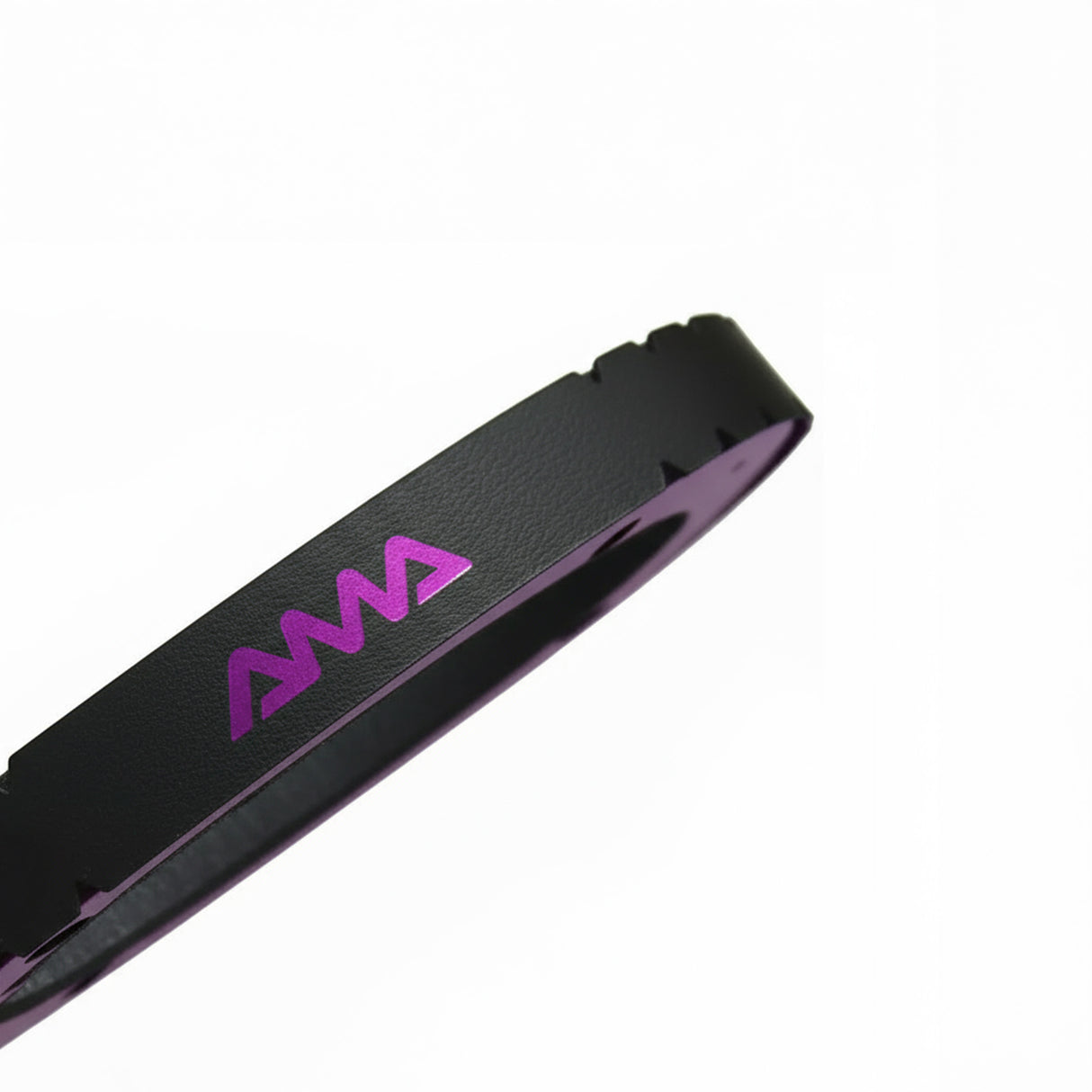 Protetor de Raquete Amasport Edge Tape - Preto e Roxo