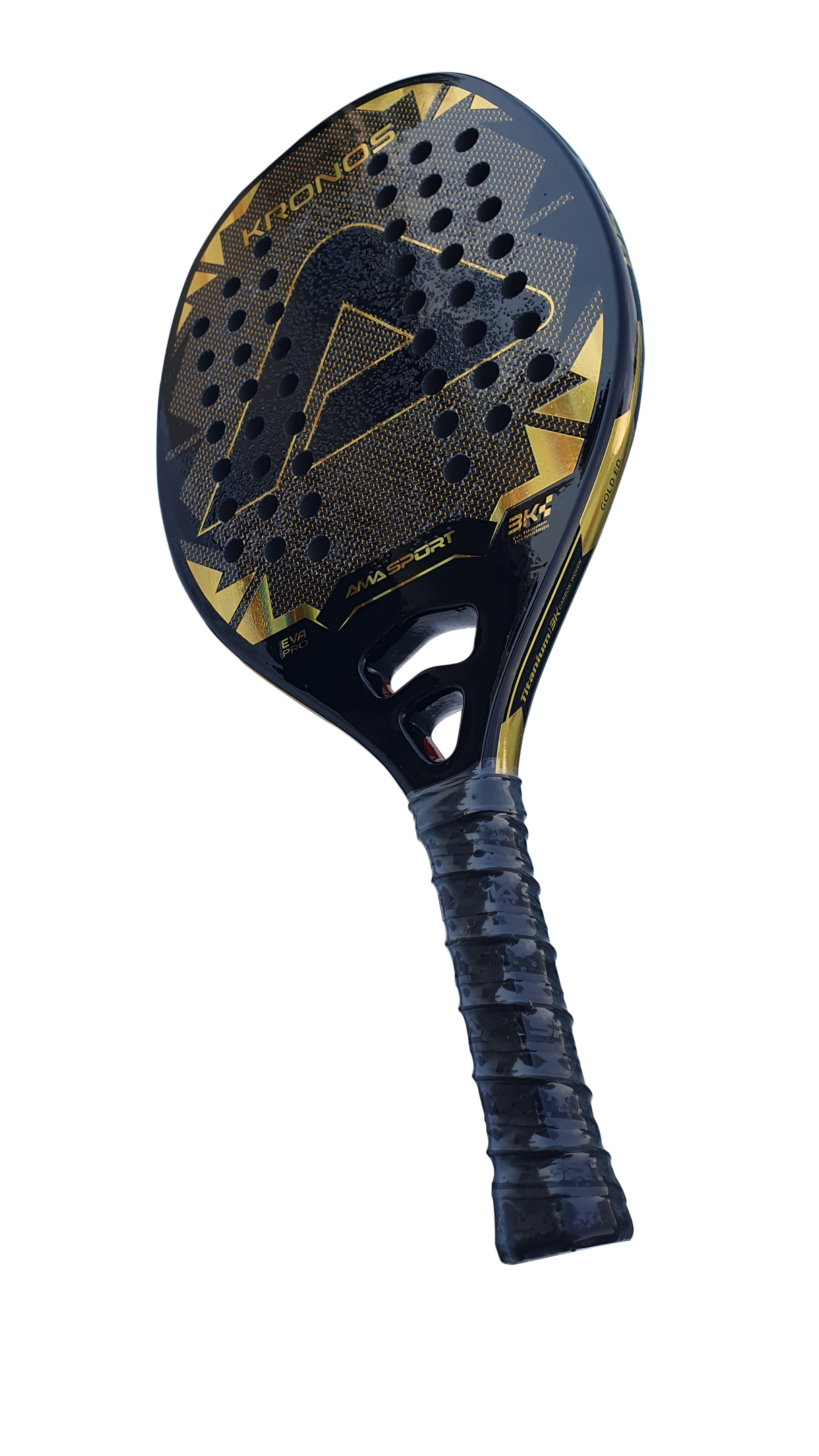 Raquete de Beach Tennis Kronos Gold Titanium Amasport