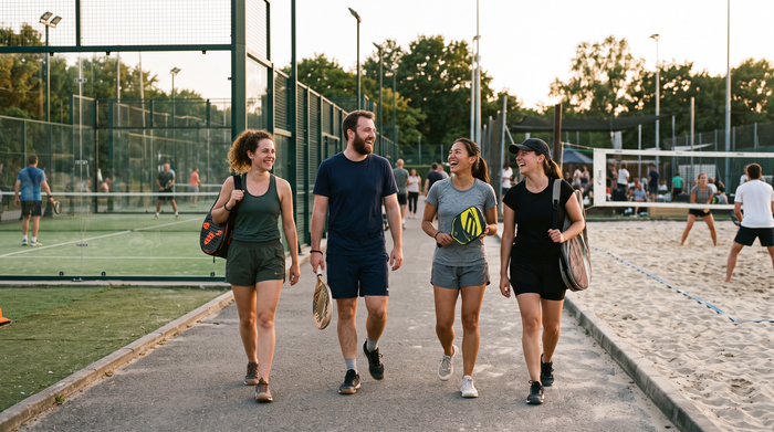 Pickleball, padel ou beach tennis: diferenças e qual escolher