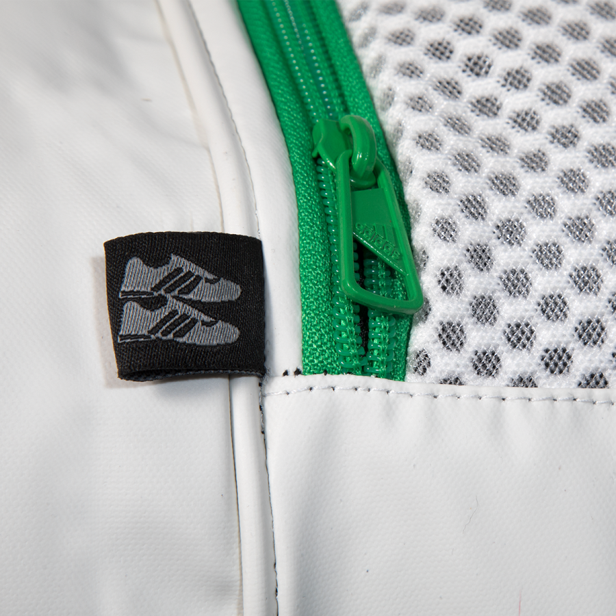 RAQUETEIRA ADIDAS MULTIGAME BEACH TENIS E PADEL BRANCO/VERDE