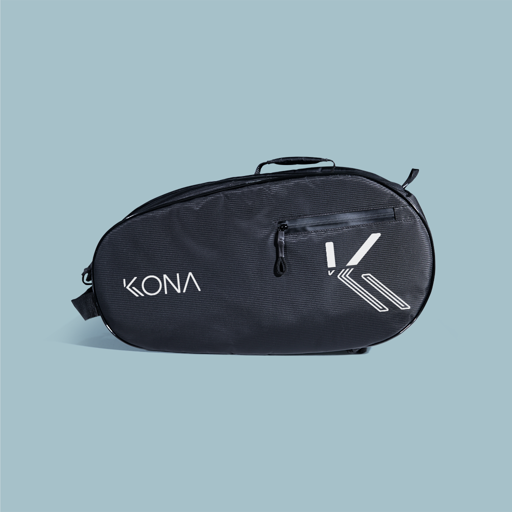 Raqueteira KONA BASIC - Preto/Branco
