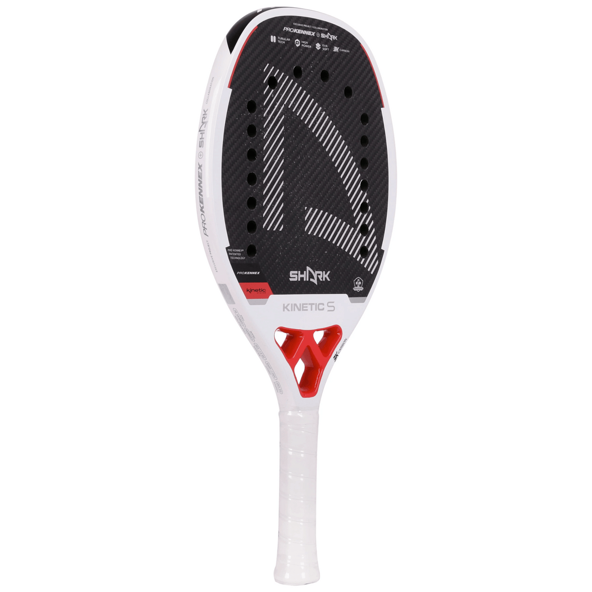 RAQUETE DE BEACH TENNIS SHARK KINETIC S RED