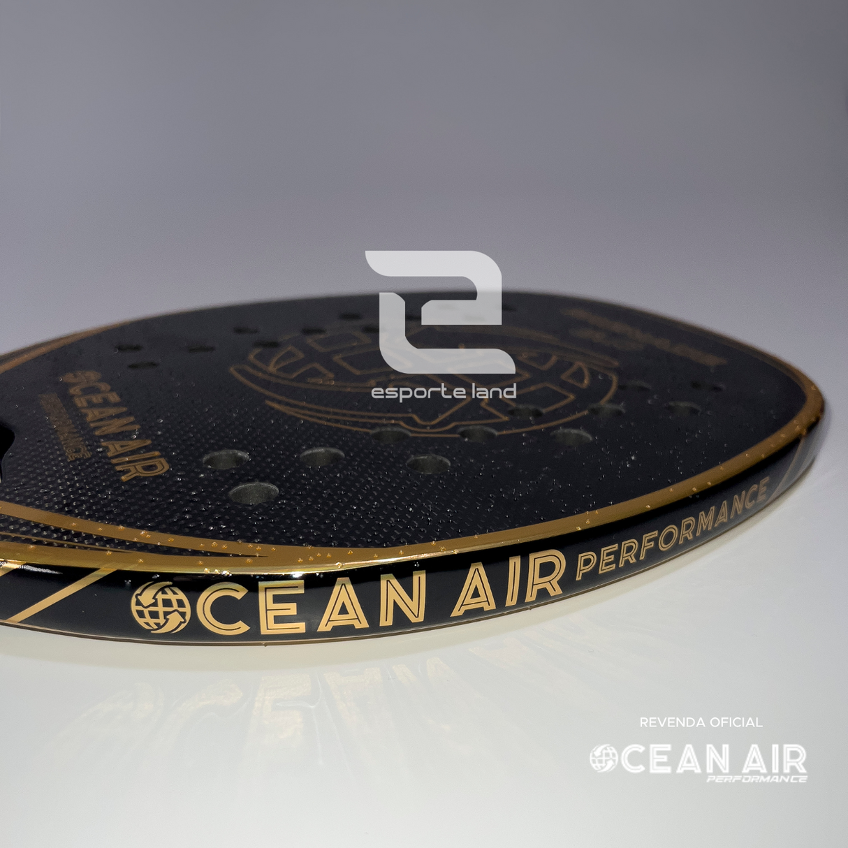 RAQUETE DE BEACH TENNIS OCEAN AIR GRENADE 6.0 CARBONO 3K