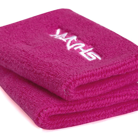 Munhequeira Shark Atoalhada Alta Absorção de Suor Cor Rosa
