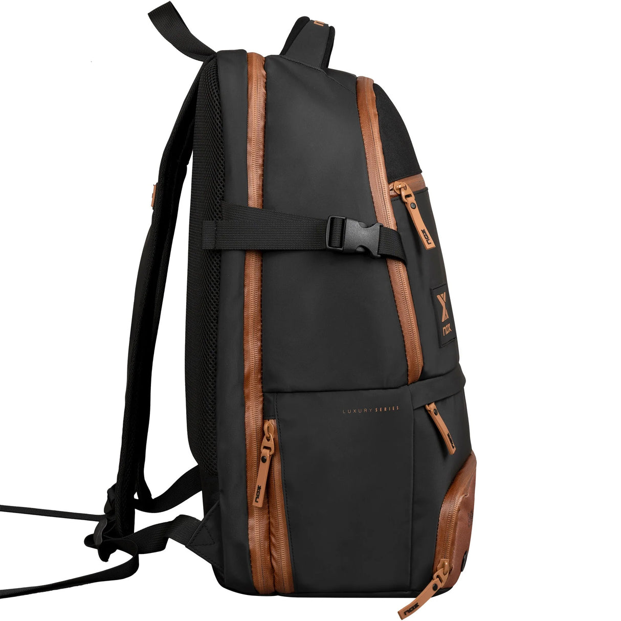 MOCHILA RAQUETEIRA BEACH TENNIS PADEL OPEN SERIES NOX MARROM