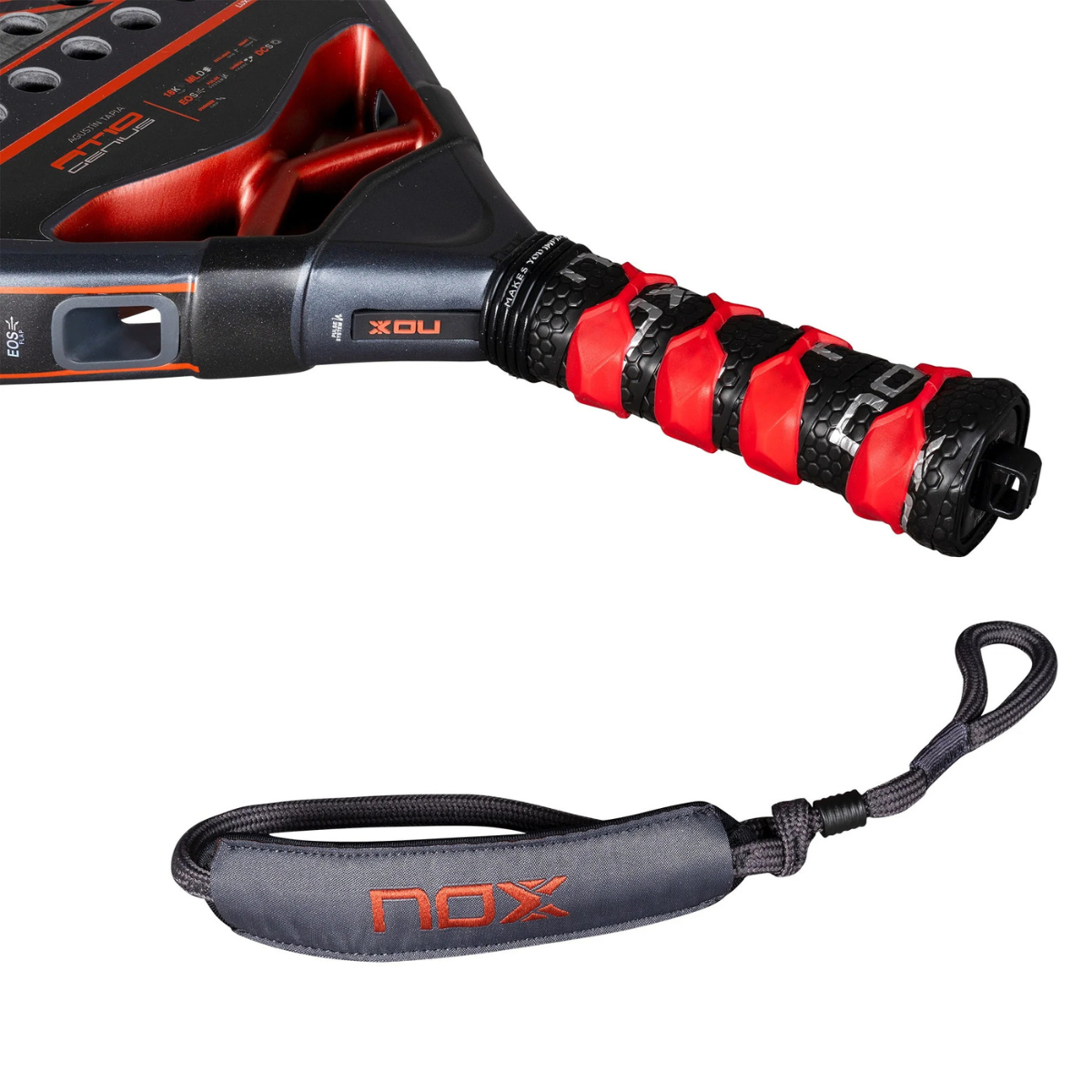 Raquete de Padel Nox At10 Genius 18K Alum 2025 Tapia
