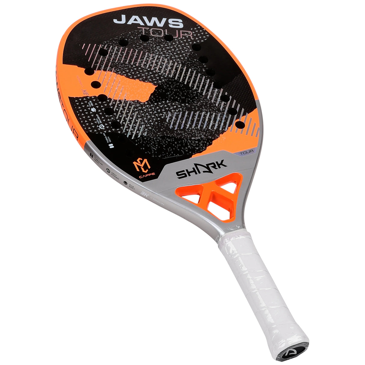 Raquete de Beach Tennis Shark Jaws Tour Michele Cappelletti