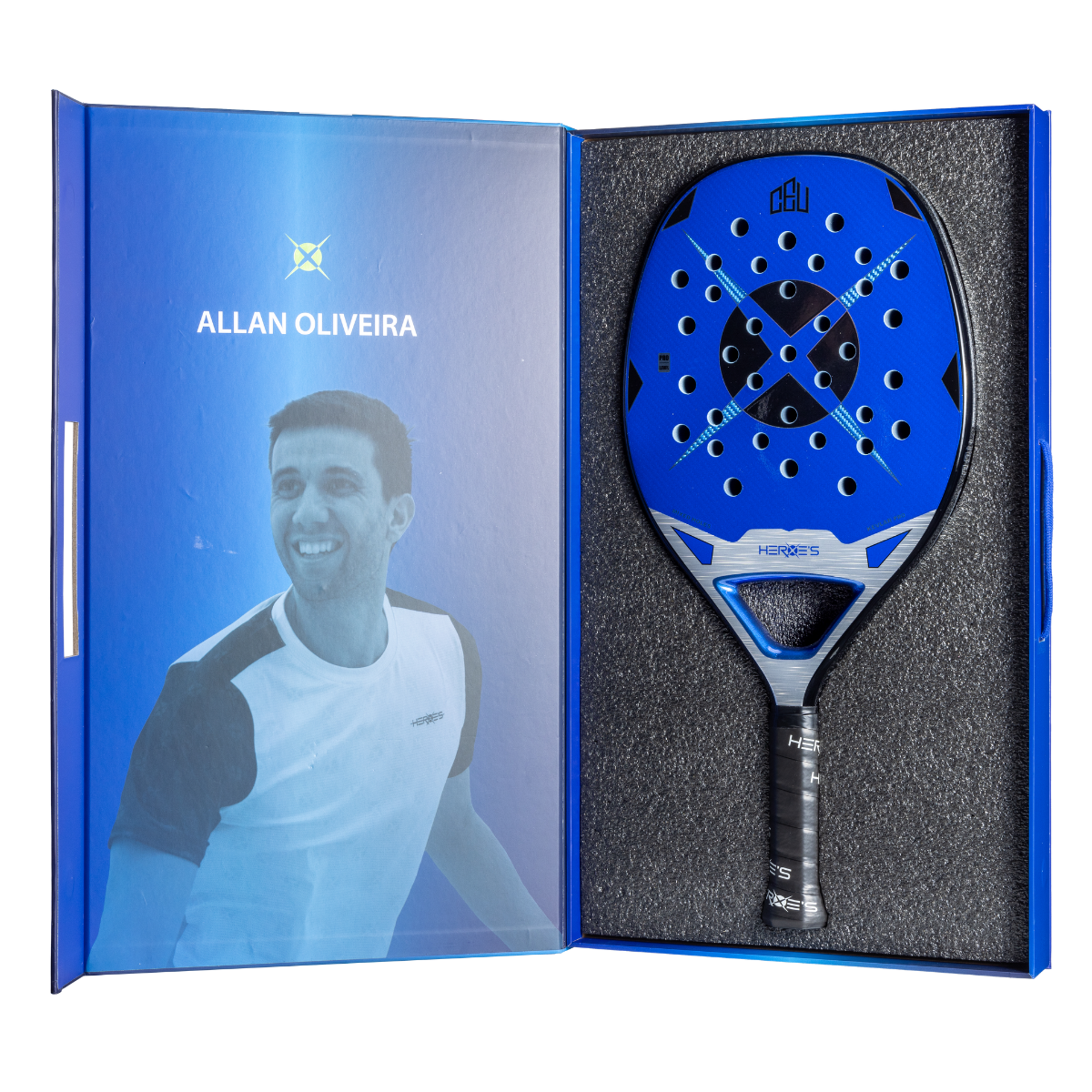 Raquete de Beach Tennis Heroes Ceu Box Allan Oliveira 2024