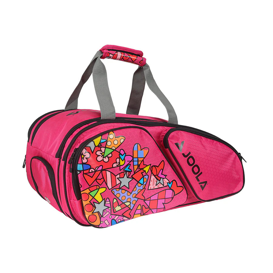 RAQUETEIRA DE PICKLEBALL JOOLA TOUR ELITE BRITO ROSA PINK