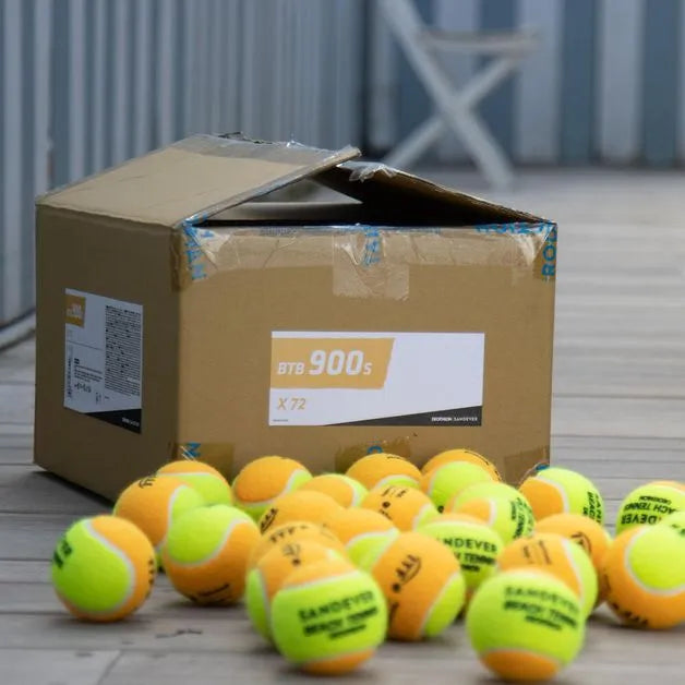 Bola de Beach Tennis Sandever Btb 900S Caixa com 72 Unidades