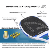 RAQUETE DE BEACH TENNIS SHARK KINETIC X BLUE