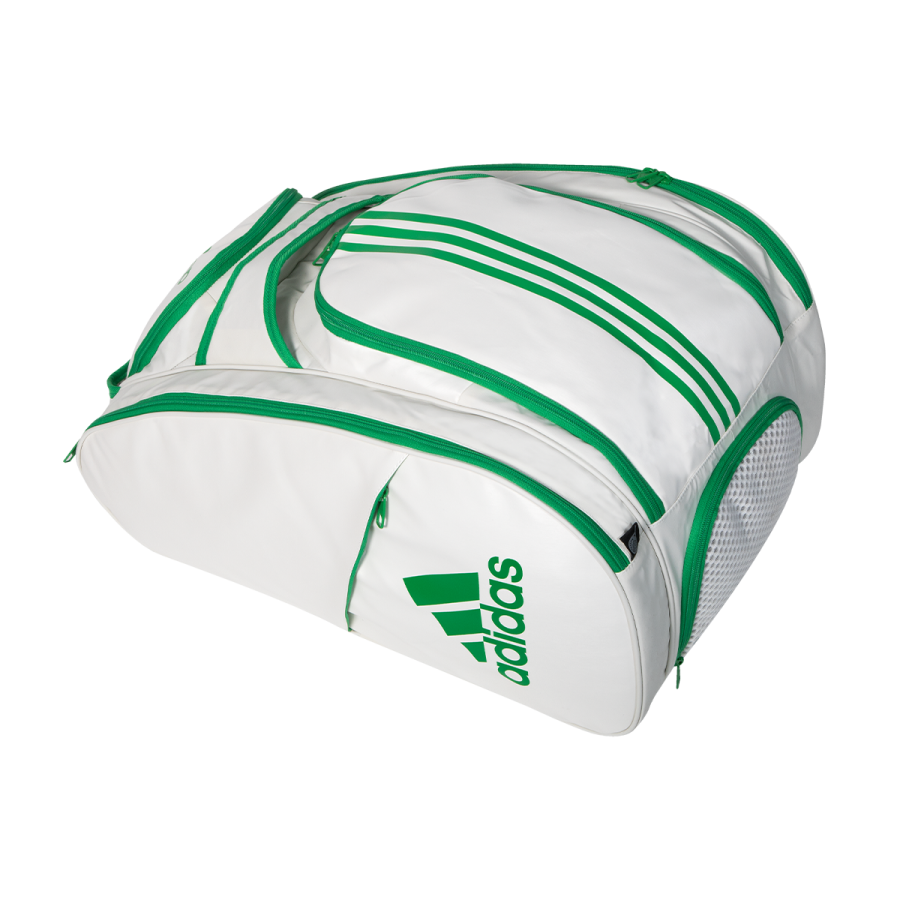 RAQUETEIRA ADIDAS MULTIGAME BEACH TENIS E PADEL BRANCO/VERDE